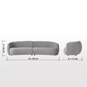 Modern Grace Sofa + fabric sofa + liqana