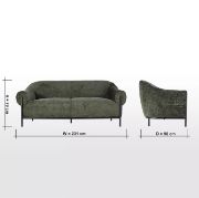 Luxe Touch Sofa + fabric sofa + liqana