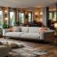 Solid Wood Compressible Sponge Sofa