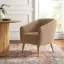 Upholstered Barrel Chair