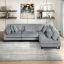 4-Piece Customizable Sofa with Reversible Cushions & Matching Pillows