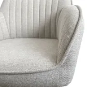 Modern Channel-Tufted (2-Piece Armchair Set)
