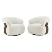 Circle Chairs Set (2 pcs)