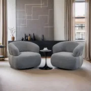 Circle Chairs Set (2 pcs)
