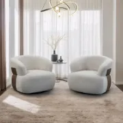 Circle Chairs Set (2 pcs)