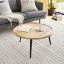 Modern round coffee table