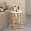 Compact Stylish Round Solid Wood Side Table