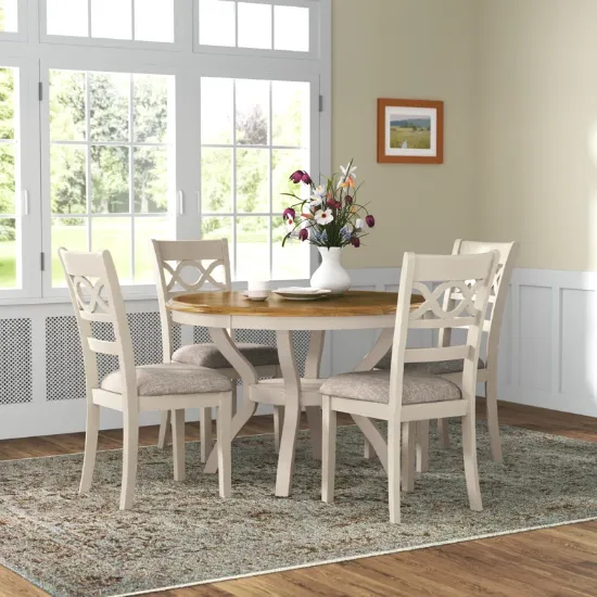 4 - Person Solid Wood  Dining Set