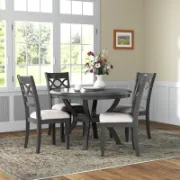 4 - Person Solid Wood  Dining Set