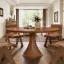 Round  Kitchen Dining Table Set