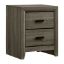 Children's Nightstand with 2 Storage Drawers