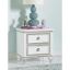 Glamorous LED Lighted Kids Nightstand