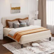 Upholstered Platform Bed