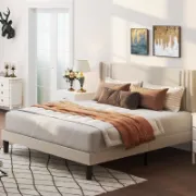 Upholstered Platform Bed