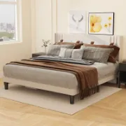 Upholstered Platform Bed