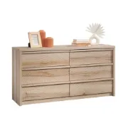 6-Drawer Modern Dresser