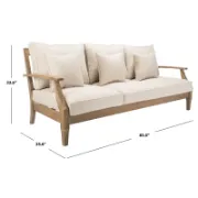 Outdoor Patio Sofa with Cushions
