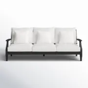 Outdoor Patio Sofa with Cushions