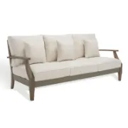 Outdoor Patio Sofa with Cushions