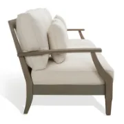 Outdoor Patio Sofa with Cushions