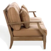 Outdoor Patio Sofa with Cushions