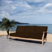 Outdoor Patio Sofa with Cushions