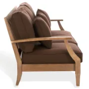 Outdoor Patio Sofa with Cushions