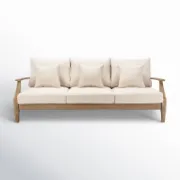 Outdoor Patio Sofa with Cushions