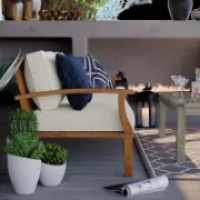 Outdoor Teak Sofa