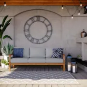 Outdoor Teak Sofa