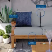 Outdoor Teak Sofa