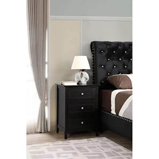 3-Drawer Nightstand