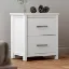 two-drawer nightstand