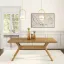 Cross Leg Rectangular Dining Table