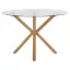 Glass dining table