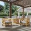Solid Teak Outdoor Lounge