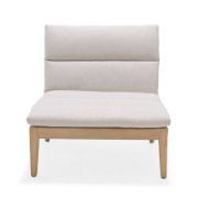 Teak Outdoor Seating Set with Cushions