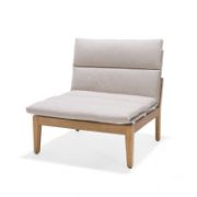 Teak Outdoor Seating Set with Cushions