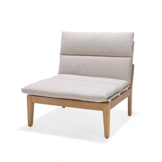 Teak Outdoor Seating Set with Cushions