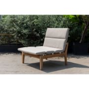 Teak Outdoor Seating Set with Cushions