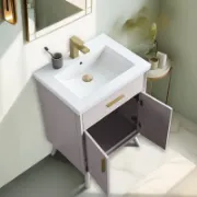 صورة وحدة حوض حمّام فردية بسطح حوض من السيراميك