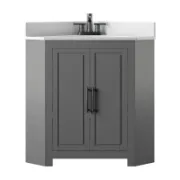 Single Bathroom Vanity with Ceramic Top