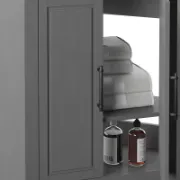 Single Bathroom Vanity with Ceramic Top