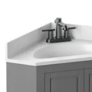 Single Bathroom Vanity with Ceramic Top