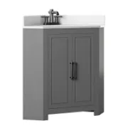 Single Bathroom Vanity with Ceramic Top