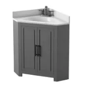 Single Bathroom Vanity with Ceramic Top