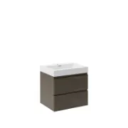 Picture of Wall Mount Single Sink Bathroom Vanity with Top and Sink