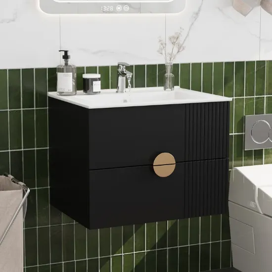 Black Bathroom Vanity