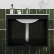 Black Bathroom Vanity