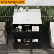 Black Bathroom Vanity